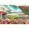 Pittodrie Stadium Fine Art Canvas - Aberdeen FC